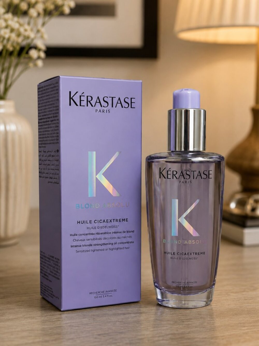 New Kerastase Blond Absolu Huile Cicaextreme Oil 100ml Hair Treatment